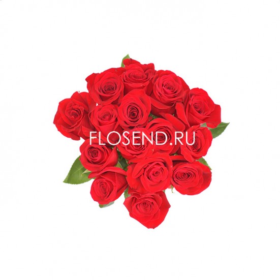 Букет «15 красных роз» - фото 2